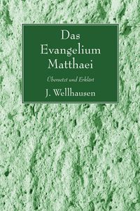 Produktbild: Das Evangelium Matthaei