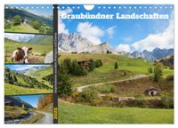 Produktbild: Graub&uuml;ndner Landschaften (Wandkalender 2026 DIN A4 quer), CALVENDO Monatskalender