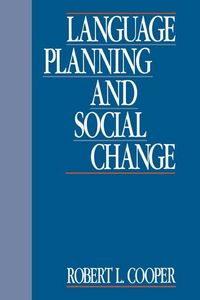 Produktbild: Language Planning and Social Change