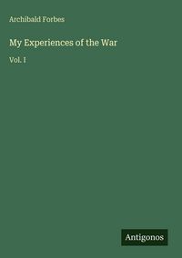 Produktbild: My Experiences of the War