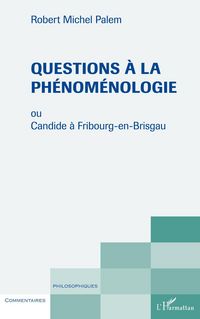 Produktbild: Questions &agrave; la ph&eacute;nom&eacute;nologie
