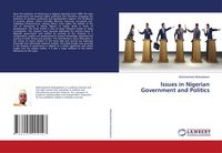 Produktbild: Issues in Nigerian Government and Politics