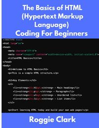 Produktbild: The Basics of HTML (Hypertext Markup Language) Coding For Beginners