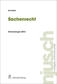 Produktbild: Sachenrecht