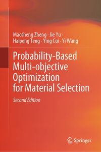 Produktbild: Probability-Based Multi-objective Optimization for Material Selection