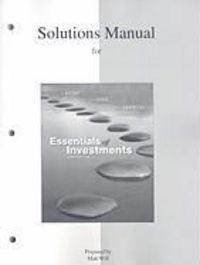 Produktbild: Essentials of Investments: Solutions Manual