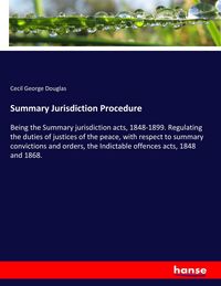 Produktbild: Summary Jurisdiction Procedure