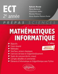 Produktbild: Math&eacute;matiques - Informatique - ECT 2e ann&eacute;e - Programme 2022