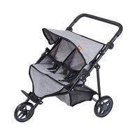 Bild vom Artikel Knorrtoys 16722 - willingspuppenwagen Duo Grey, Puppenwagen, Jeans Grau vom Autor 