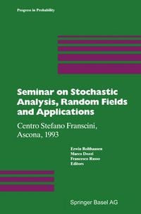 Produktbild: Seminar on Stochastic Analysis, Random Fields and Applications