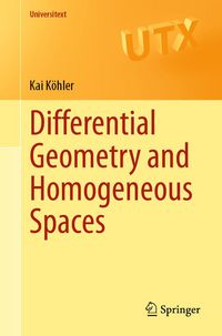 Produktbild: Differential Geometry and Homogeneous Spaces