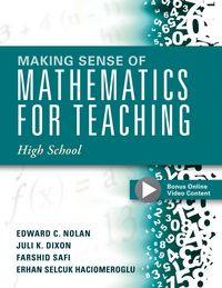 Produktbild: Making Sense of Mathematics for Teaching High School