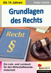 Produktbild: Grundlagen des Rechts