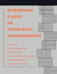 Produktbild: European Cases in Strategic Management