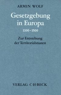 Produktbild: Gesetzgebung in Europa 1100-1500