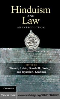 Produktbild: Hinduism and Law