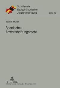 Produktbild: Spanisches Anwaltshaftungsrecht