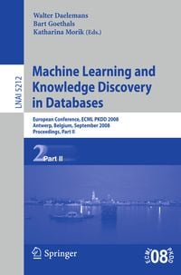 Produktbild: Machine Learning and Knowledge Discovery in Databases