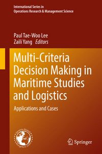 Produktbild: Multi-Criteria Decision Making in Maritime Studies and Logistics