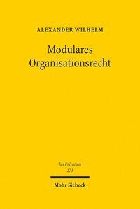 Produktbild: Modulares Organisationsrecht