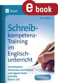 Produktbild: Schreibkompetenz-Training im Englischunterricht 7-