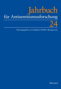 Produktbild: Jahrbuch f&uuml;r Antisemitismusforschung 24 (2015)
