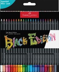 Produktbild: Faber-Castell Buntstifte Black Edition 24er Kartonetui