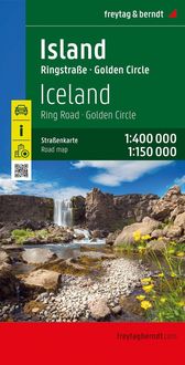 Bild vom Artikel Island, Straßenkarte 1:400.000, freytag & berndt vom Autor 