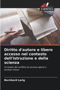 Produktbild: Diritto d'autore e libero accesso nel contesto dell'istruzione e della scienza