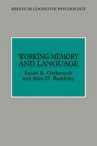 Produktbild: Working Memory and Language