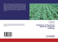 Produktbild: Validation of AquaCrop Model for Irrigated Cabbage