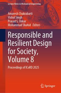 Produktbild: Responsible and Resilient Design for Society, Volume 8