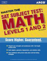 Produktbild: Arco Master the SAT Subject Test: Math Levels 1 and 2