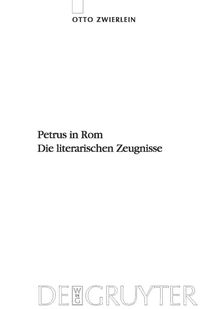 Produktbild: Petrus in Rom