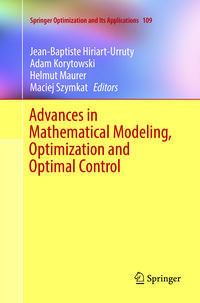 Produktbild: Advances in Mathematical Modeling, Optimization and Optimal Control