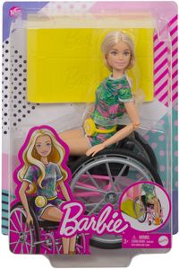 Bild vom Artikel Mattel - Barbie blonde Fashionistas Puppe mit Rollstuhl vom Autor 