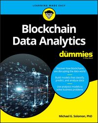 Produktbild: Blockchain Data Analytics For Dummies