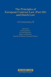 Produktbild: Principles of European Contract Law (Part III) and Dutch Law