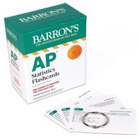 Produktbild: AP Statistics Flashcards, Fourth Edition: Up-To-Date Practice + Sorting Ring for Custom Study