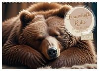 Produktbild: Traumhafte Ruhe - Ein Jahr mit s&uuml;&szlig;en Schlafm&uuml;tzen (Wandkalender 2026 DIN A2 quer), CALVENDO Monatskalender