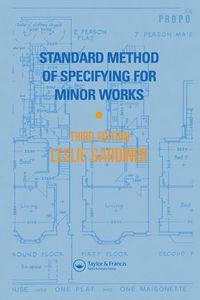 Produktbild: Gardiner, L: Standard Method of Specifying for Minor Works