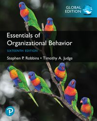 Produktbild: Essentials of Organizational Behavior, Global Edition
