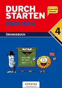 Produktbild: Durchstarten Englisch 4. &Uuml;bungsbuch (inkl. Elternratgeber u. H&ouml;r&uuml;bungen)