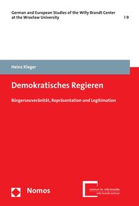 Produktbild: Demokratisches Regieren