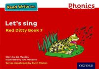 Produktbild: Read Write Inc. Phonics: Let's Sing (Red Ditty Book 7)