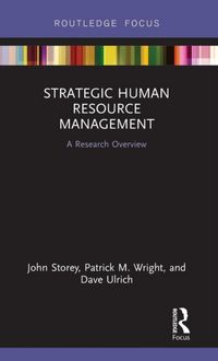 Produktbild: Storey, J: Strategic Human Resource Management