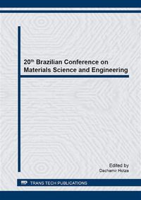 Produktbild: 20th Brazilian Conference on Materials Science and Engineering