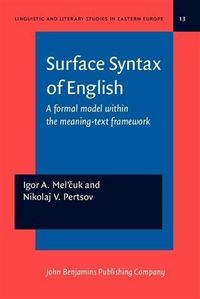 Produktbild: Surface Syntax of English