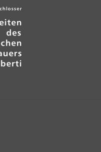 Produktbild: Denkw&uuml;rdigkeiten des florentinischen Bildhauers Lorenzo Ghiberti