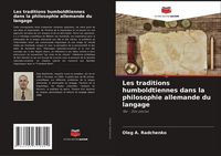 Produktbild: Les traditions humboldtiennes dans la philosophie allemande du langage